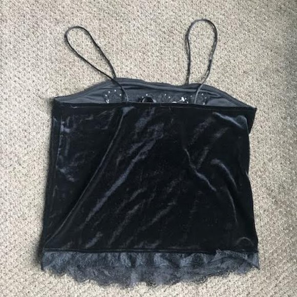 Black Velvet Camisole from Moonlight - Picture 3 of 3